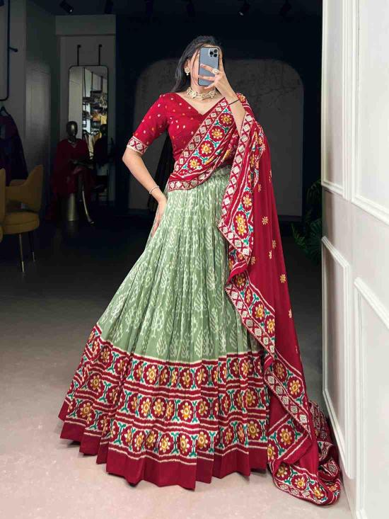 LNB 1246 Tasar Silk SGN Lehenga choli factory in Surat